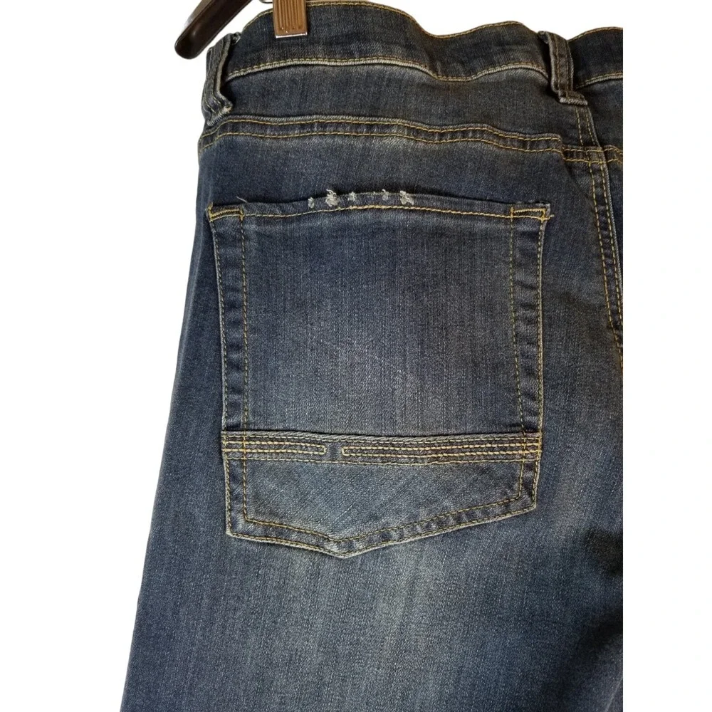 BAILEYS PT Jeans Mens 34x32  Blue Denim Straight Leg